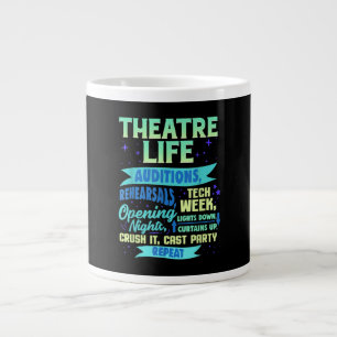 Taza De Café Gigante Actriz Nerd Actor Musical Acter Spian