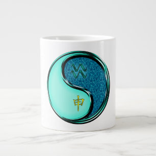 Taza De Café Gigante Acuario & Mono de Agua