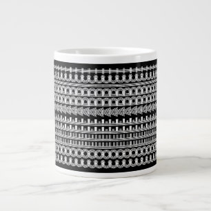 Taza De Café Gigante Adicto al Café Mensaje Oculto Divertido Novedad 11