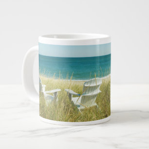 Taza De Café Gigante Adirondack preside las dunas