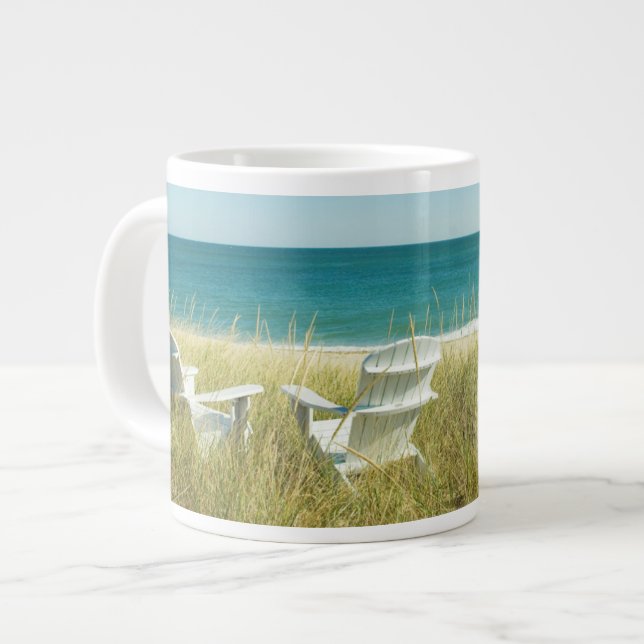 Taza De Café Gigante Adirondack preside las dunas (Izquierda)