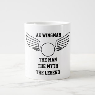 Taza De Café Gigante AE Wingman Mug