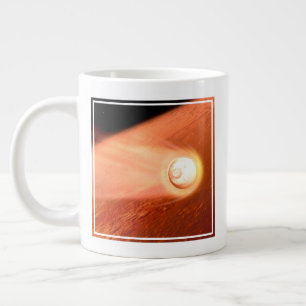 Taza De Café Gigante Aeródromo Con Perseverancia Rover Descent To Mars