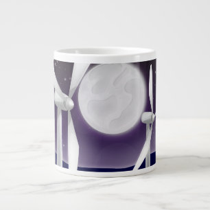 Taza De Café Gigante Aerogeneradores