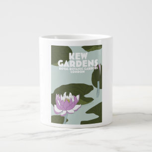 Taza De Café Gigante Afiche de viaje de Kew Gardens London