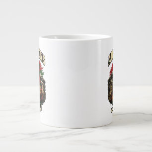 Taza De Café Gigante Aficionado de los Leones del Atlas de Marruecos