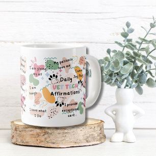 Taza De Café Gigante Afirmaciones positivas del asistente técnico de Ve