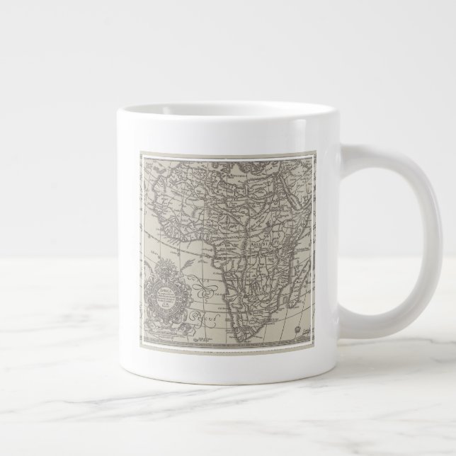 Taza De Café Gigante África antes de Stanley (Derecha)