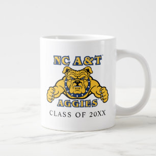 Taza De Café Gigante Agencias de A&T de CN Bulldog Aggie