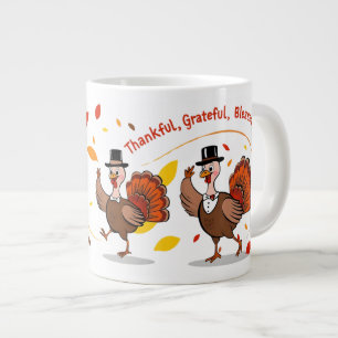 Taza De Café Gigante Agradecidos agradecidos agradecimientos Feliz Acci