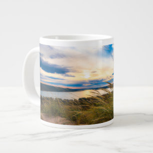 Taza De Café Gigante Agua   Dunas de oso durmiente de Glen Lake Michiga