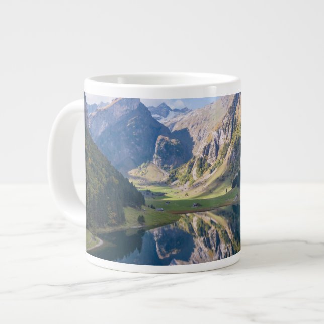 Taza De Café Gigante Agua | Lago Alpsee Suiza (Izquierda)