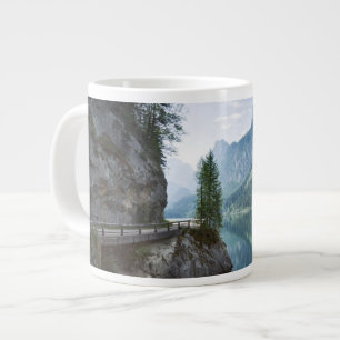 Taza De Café Gigante Agua Lago Gosau Salzkammergut Austria