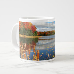 Taza De Café Gigante Agua   Lago Mabel Canadá