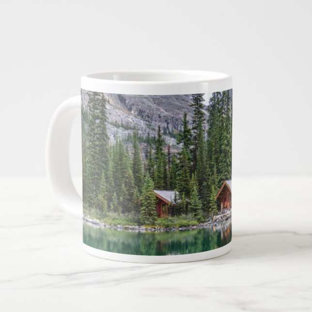 Taza De Café Gigante Agua | Parque nacional Yoho Canadá (Izquierda)