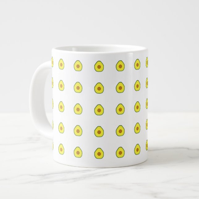 Taza De Café Gigante Aguacate (Izquierda)