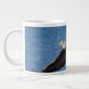 Taza De Café Gigante Águila calva en vuelo