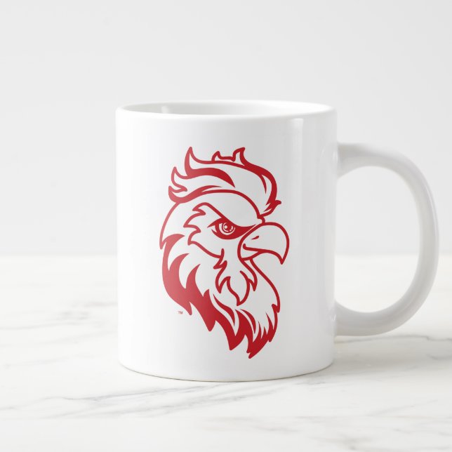 Taza De Café Gigante Aguila Roja de la Universidad Estatal de Jacksonvi (Derecha)