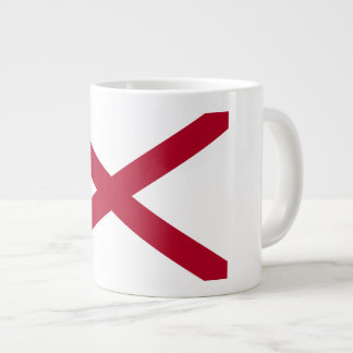 Taza De Café Gigante Alabama: Cruz Carmesí de San Andrés
