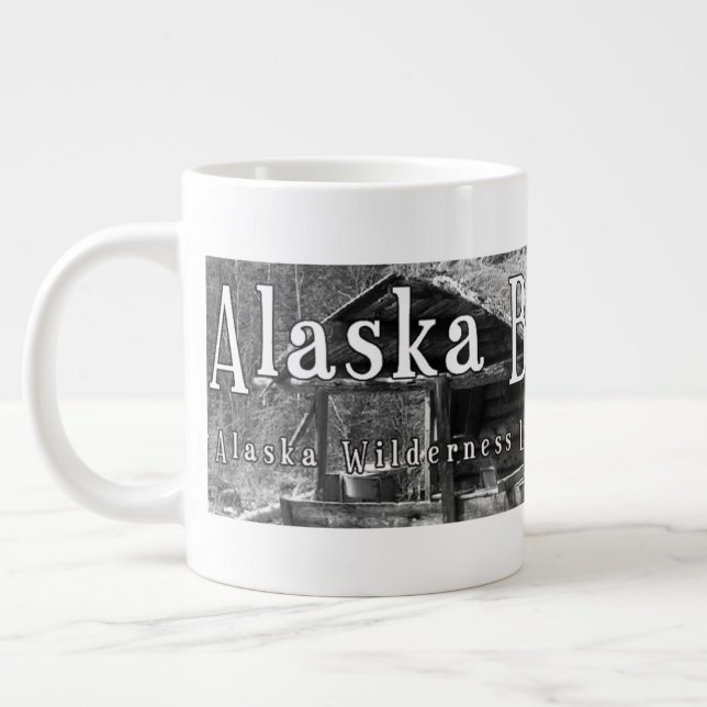 Taza De Café Gigante Alaska Cabin Jumbo Coffee Mug (Izquierda)
