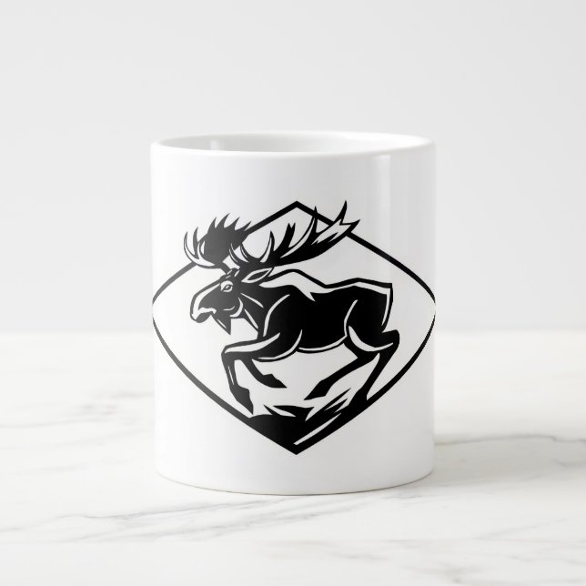 Taza De Café Gigante Alce  (Frente)