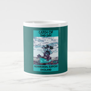 Taza De Café Gigante Alderburgh Suffolk Beach Art