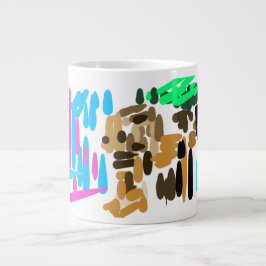 Taza De Café Gigante Alegría de león