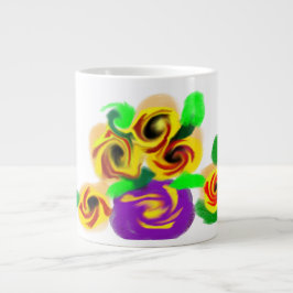 Taza De Café Gigante Alegría de los girasoles