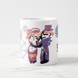 Taza De Café Gigante Alegría de San Valentín