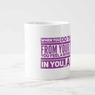 Taza De Café Gigante Alegría - Jumbo Mug