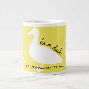 Taza De Café Gigante Alentar a ser un pato