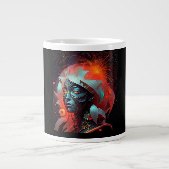 Taza De Café Gigante Alien Princess (Frente)