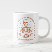 Alimentado por latas de café y de calabaza