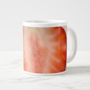 Taza De Café Gigante Alimento - Fruta - Rebanada de Fresa