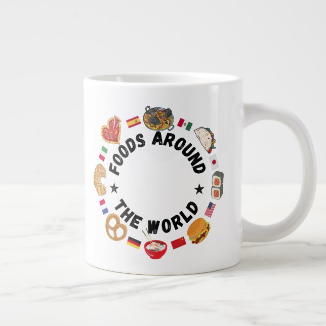 Taza De Café Gigante Alimentos en todo el mundo (Derecha)