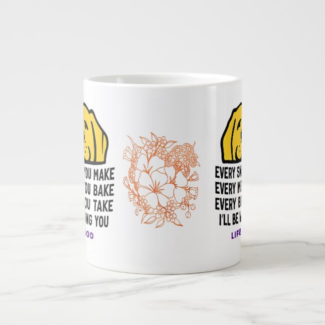 Taza De Café Gigante Always Watching Mug – Dog Snack Patrol Duty (Frente)