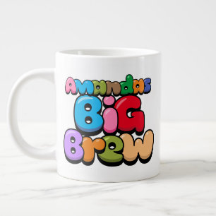 Taza De Café Gigante Amandas Big Brew Gigante Café Mug