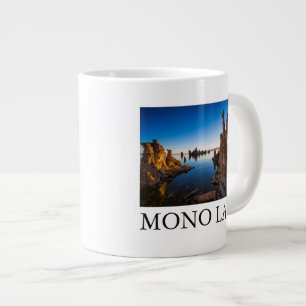 Taza De Café Gigante Amanecer en el lago Mono, California