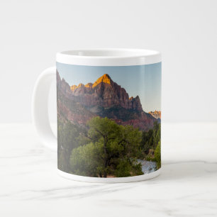 Taza De Café Gigante Amanecer sobre Watchman
