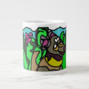 Taza De Café Gigante Amante chihuahua