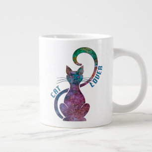 Taza De Café Gigante Amante del gato