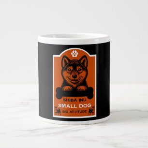 Taza De Café Gigante Amante Divertido de Perro Shiba Inu
