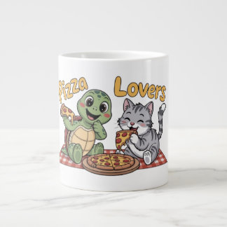 Taza De Café Gigante Amantes de la pizza