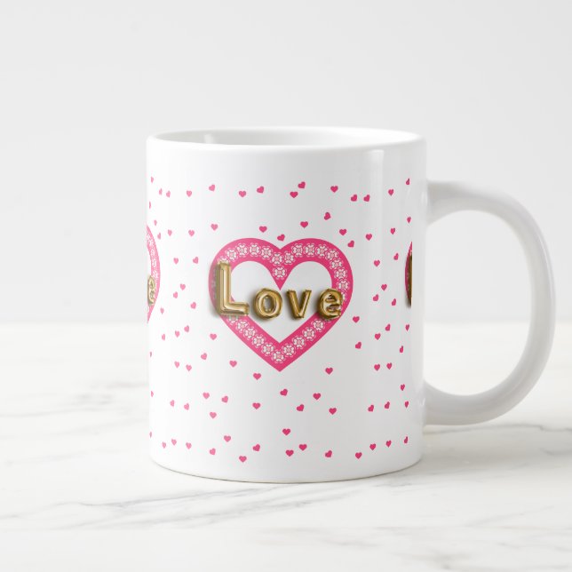 Taza De Café Gigante amar (Derecha)