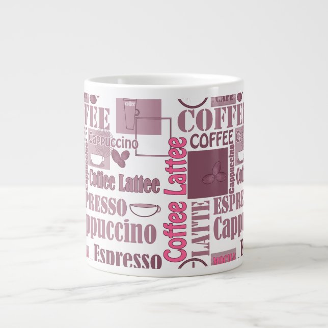 Taza De Café Gigante Amar café (Frente)