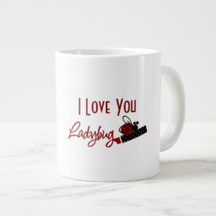 Taza De Café Gigante Amar mi parábola - Jumbo Mug