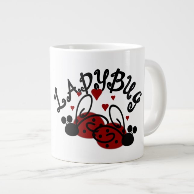 Taza De Café Gigante Amar mi parábola - Jumbo Mug (Derecha)