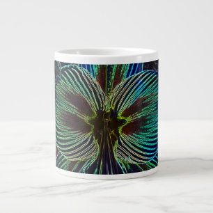 Taza De Café Gigante Amarilis Neon