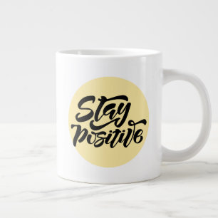 Taza De Café Gigante Amarillo positivo