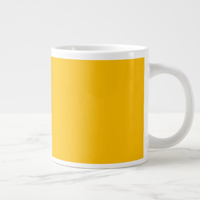 Taza de café gigante ámbar (Derecha)